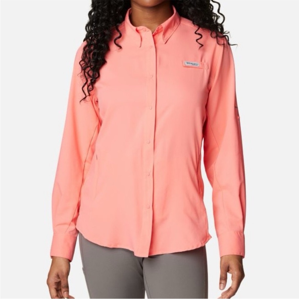 Columbia Women’s PFG Tamiami II Long Sleeve Shirt small nwt - Picture 12 of 16